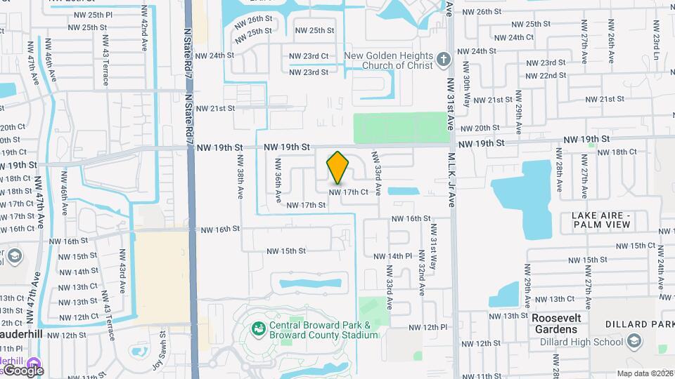 1751 NW 34th Ave Mapa y Detalles de la Ubicación