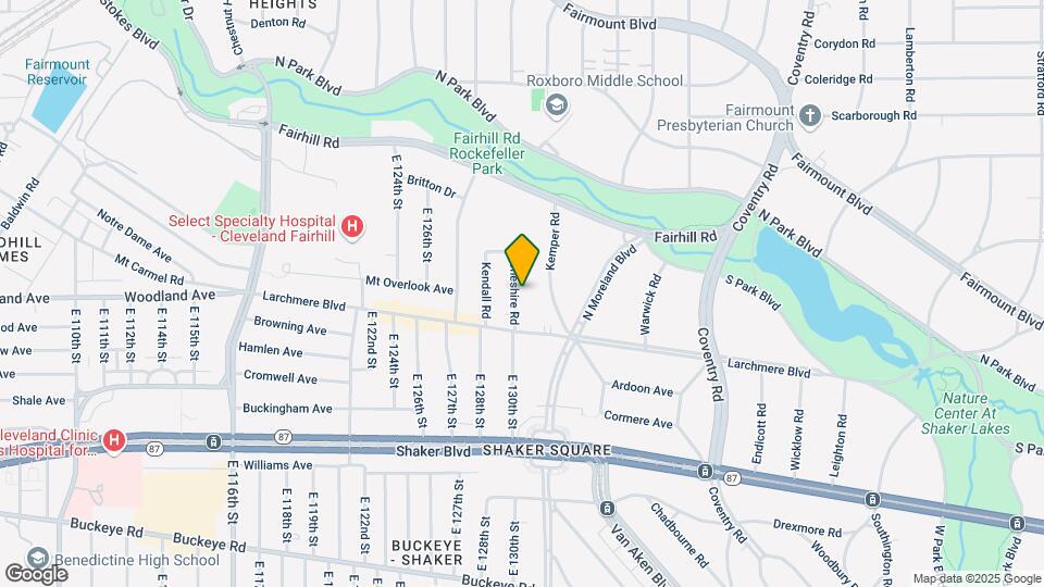 2569 Cheshire Rd-Unit -Down Mapa y Detalles de la Ubicación