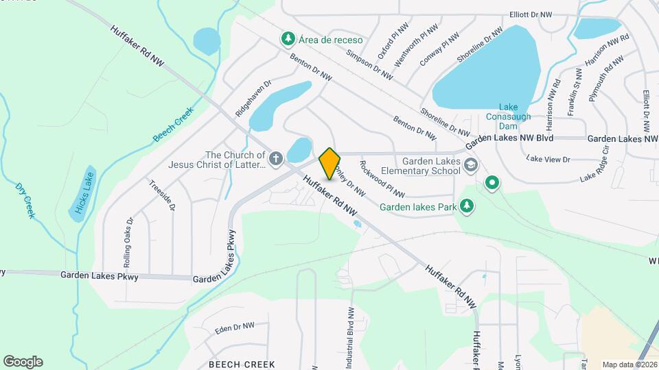 240 Huffaker Rd NW Map and Location Details