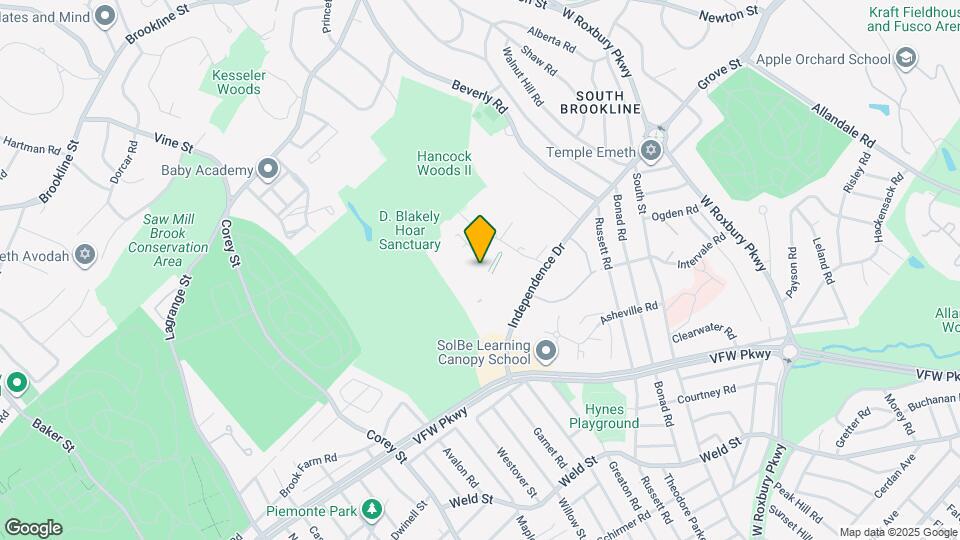 132 Sherman Rd Map and Location Details