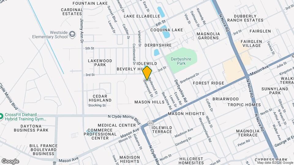 957 Glenwood St Map and Location Details