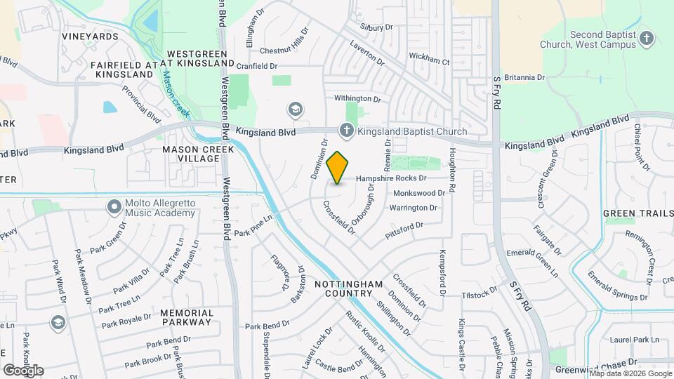 20506 Park Pine Ln Map and Location Details