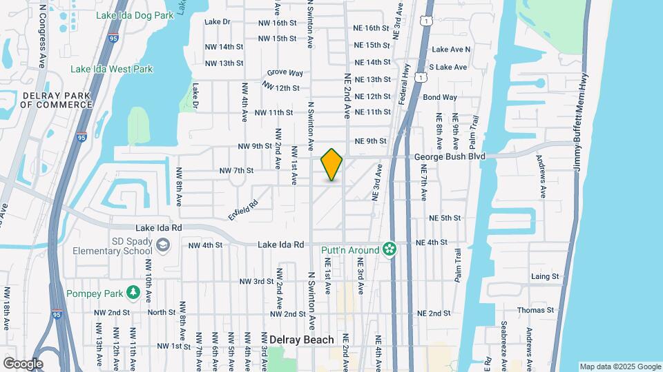 100 NE 6th St Mapa y Detalles de la Ubicación
