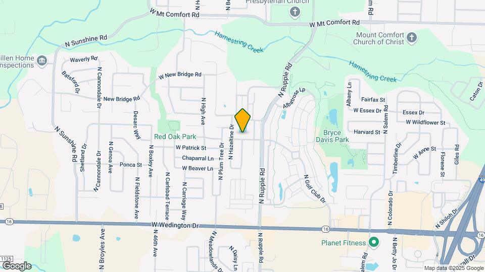 4100 W Chantilly Dr Map and Location Details