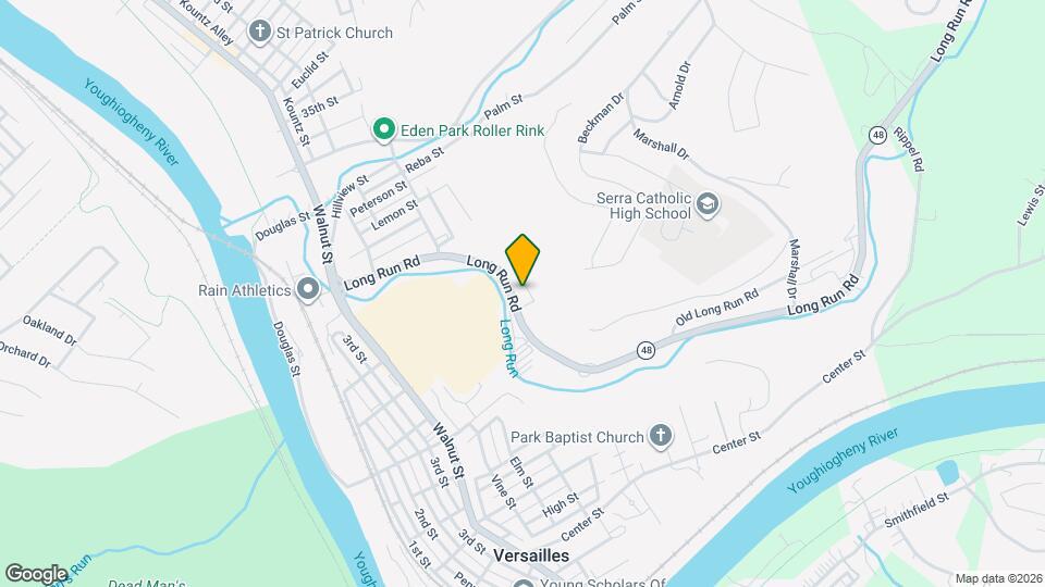 623 Long Run Rd Mapa y Detalles de la Ubicación