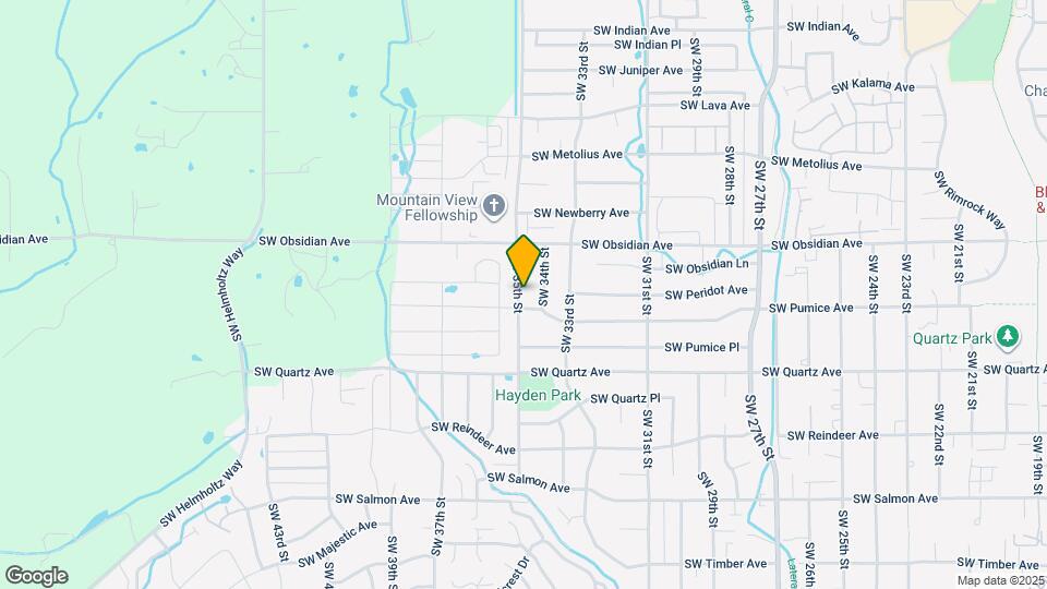 1640 SW 35th St Map and Location Details