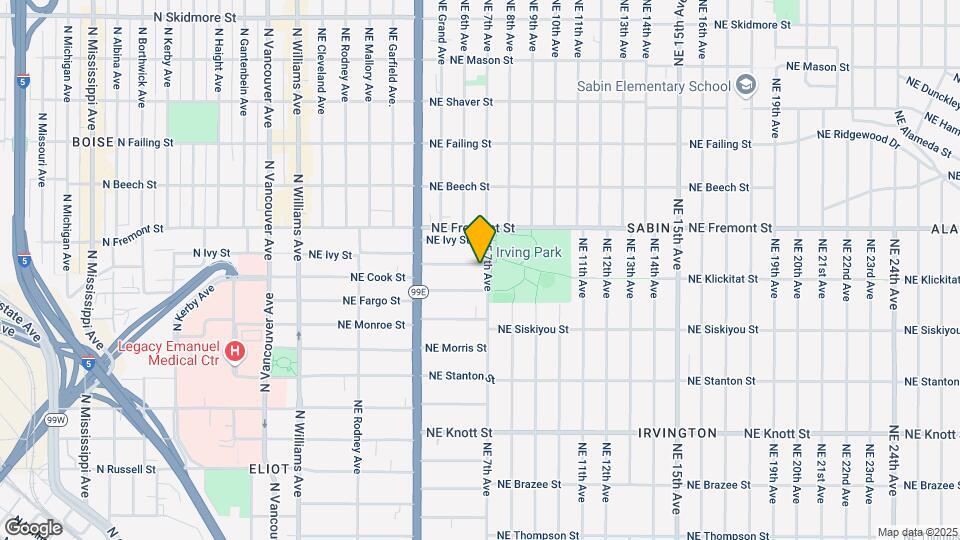 3227 NE 7th Ave Map and Location Details
