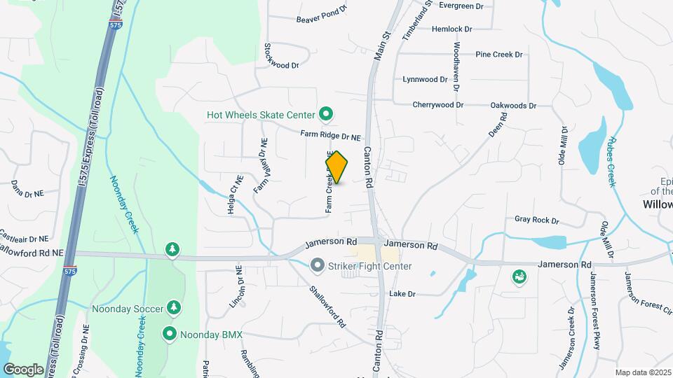 786 Farm Creek Rd NE Mapa y Detalles de la Ubicación