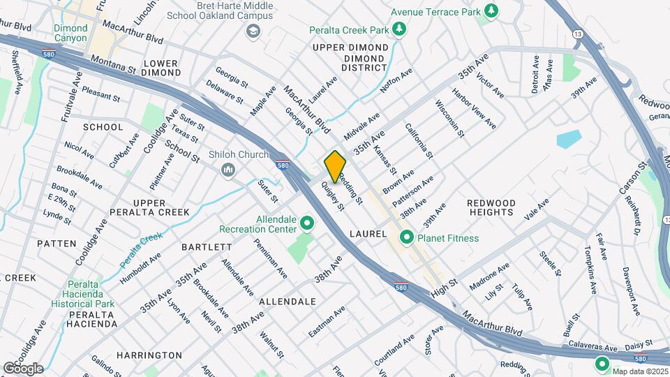 3538 Quigley St Mapa y Detalles de la Ubicación