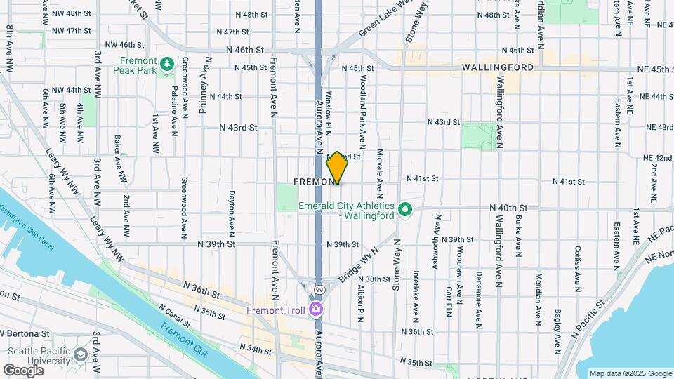 4037 Whitman Ave Map and Location Details