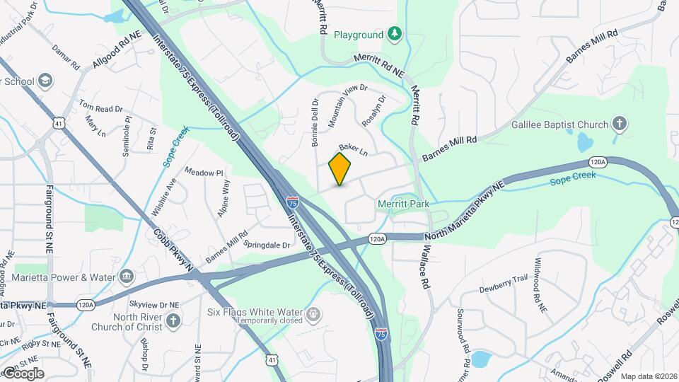 1104 Barnes Mill Rd Map and Location Details