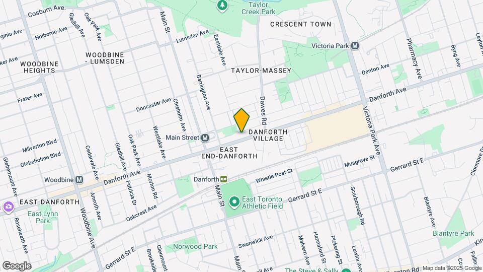 2680-2696 Danforth Ave Map and Location Details