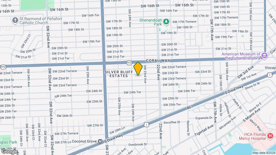 2345 SW 23rd Terrace Map and Location Details