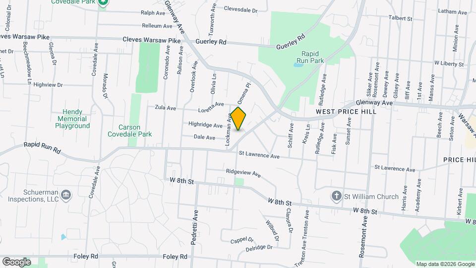 4686 Rapid Run Rd, Unit 1B Mapa y Detalles de la Ubicación