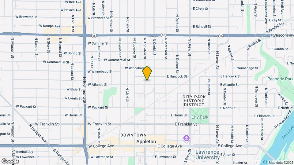 124 W Atlantic St Map and Location Details