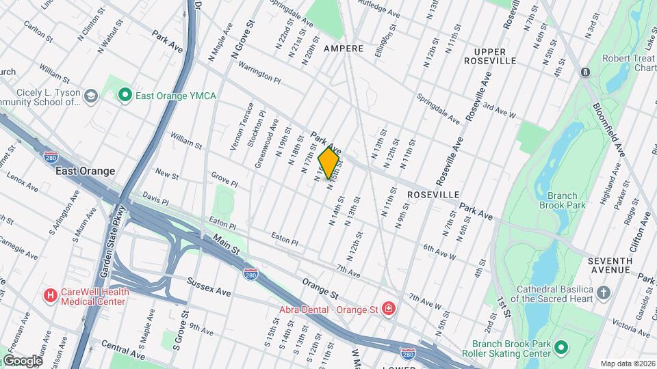 135 N 15th St Map and Location Details