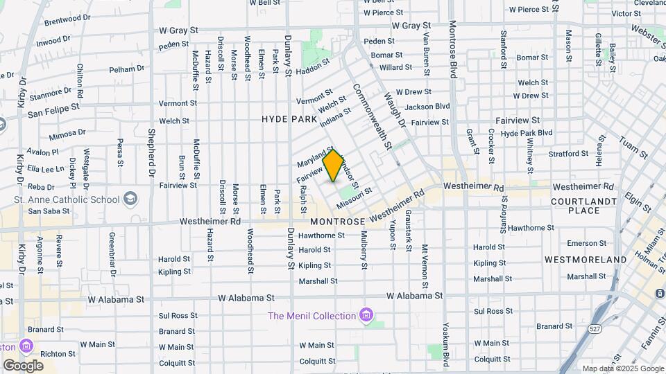 2508 Ridgewood St Map and Location Details