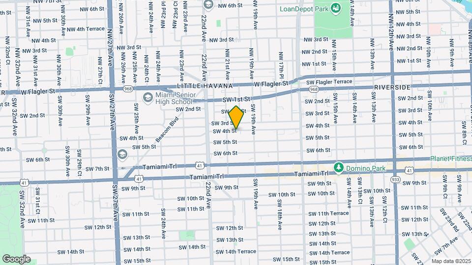 2028 SW 4th St Map and Location Details