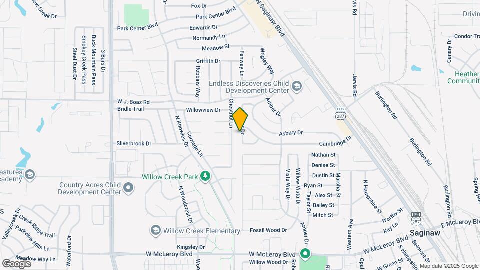 617 Sawyer Dr Map and Location Details