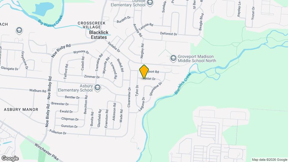 5399 Inlet Dr Map and Location Details