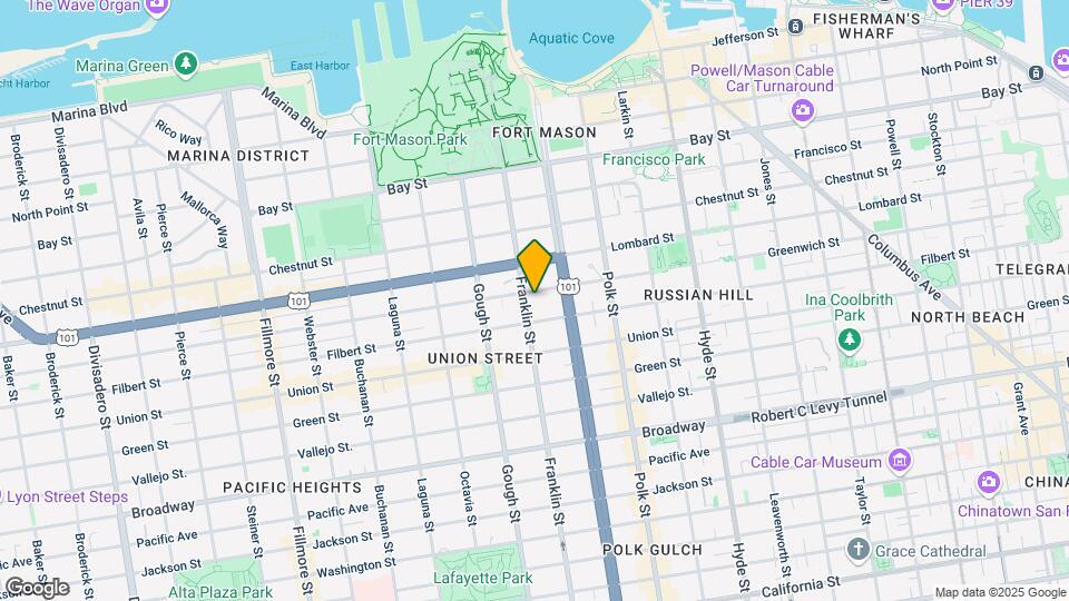 2774 Franklin St Mapa y Detalles de la Ubicación