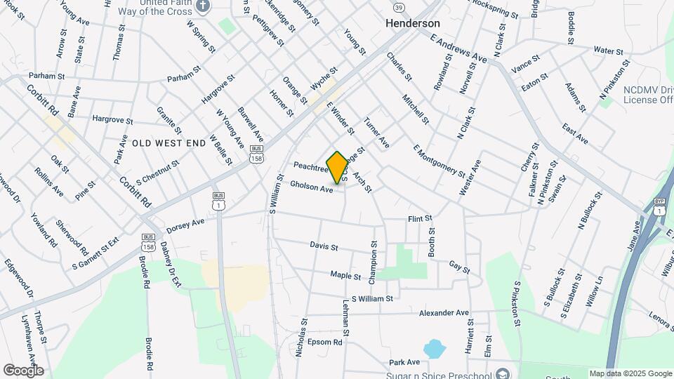 287 Gholson Ave Map and Location Details