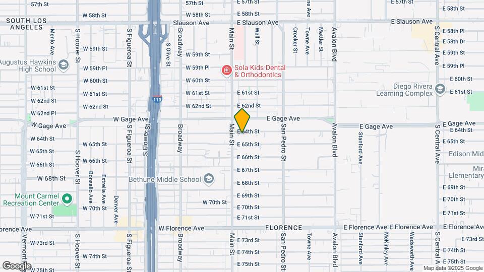 122 E 64th St Map and Location Details