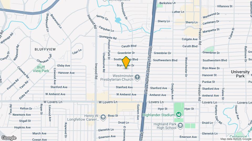 5631 Hanover Ave Map and Location Details