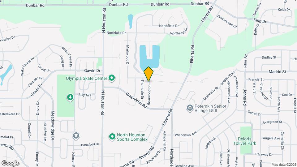 125 Briarwood Dr Map and Location Details