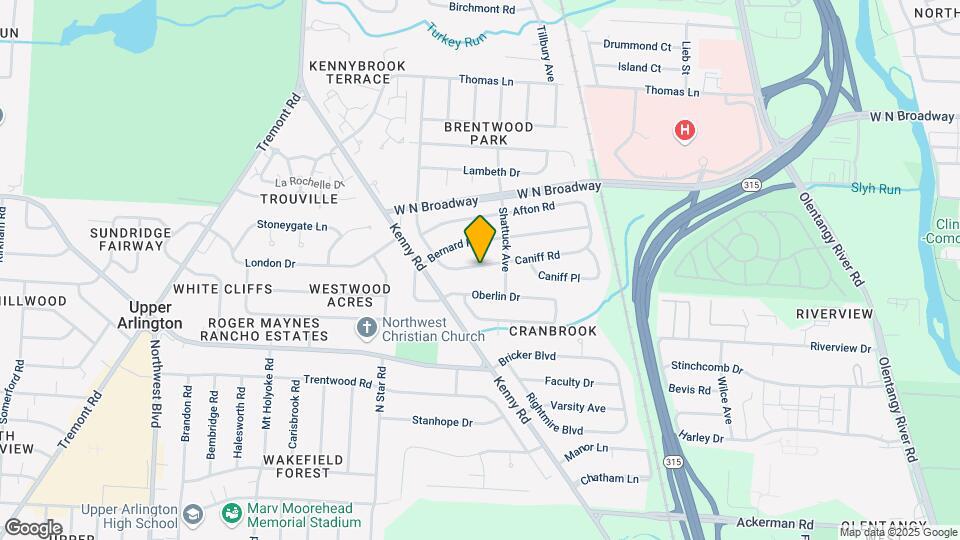 1069 Caniff Rd Map and Location Details