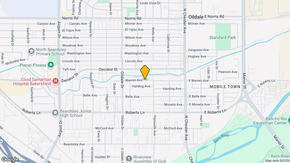 315 Warren Ave Map and Location Details