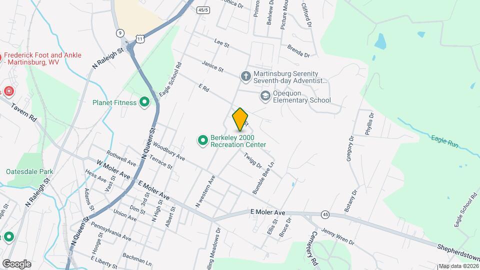 203 Twigg Dr Map and Location Details