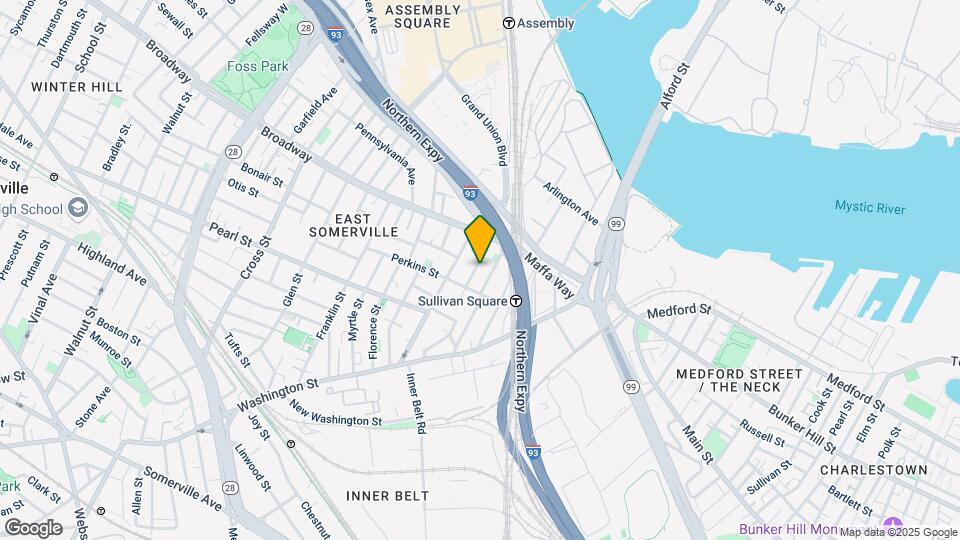 28 Mount Pleasant St, Unit b104 Map and Location Details