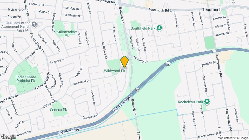 11409 Timber Bay Crescent Map and Location Details