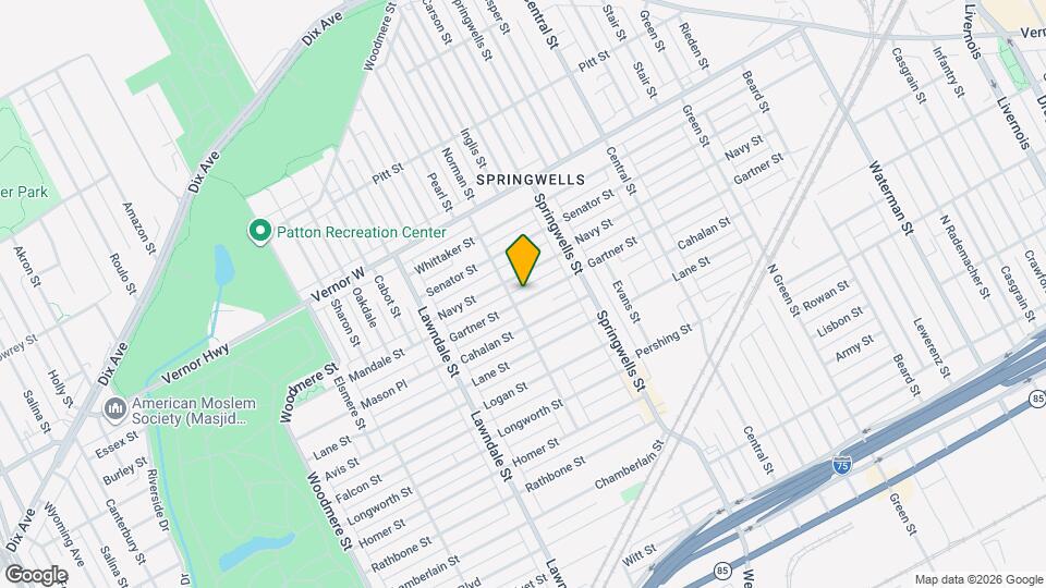 8126 Gartner St Map and Location Details