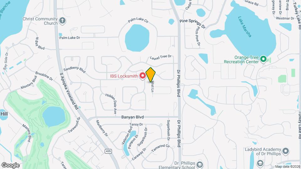 6260 Morning Mist Ln Map and Location Details