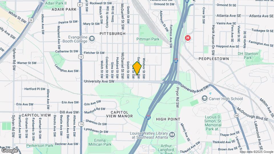 1181 SW Garibaldi St Map and Location Details