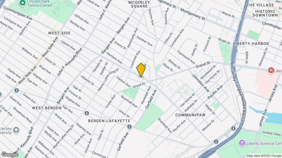 517 Communipaw Ave Map and Location Details