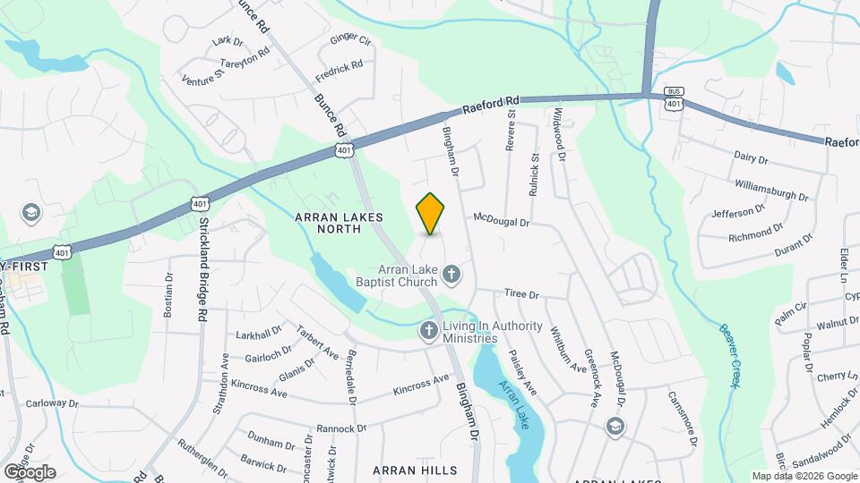 5805 Valhalla Ct Map and Location Details