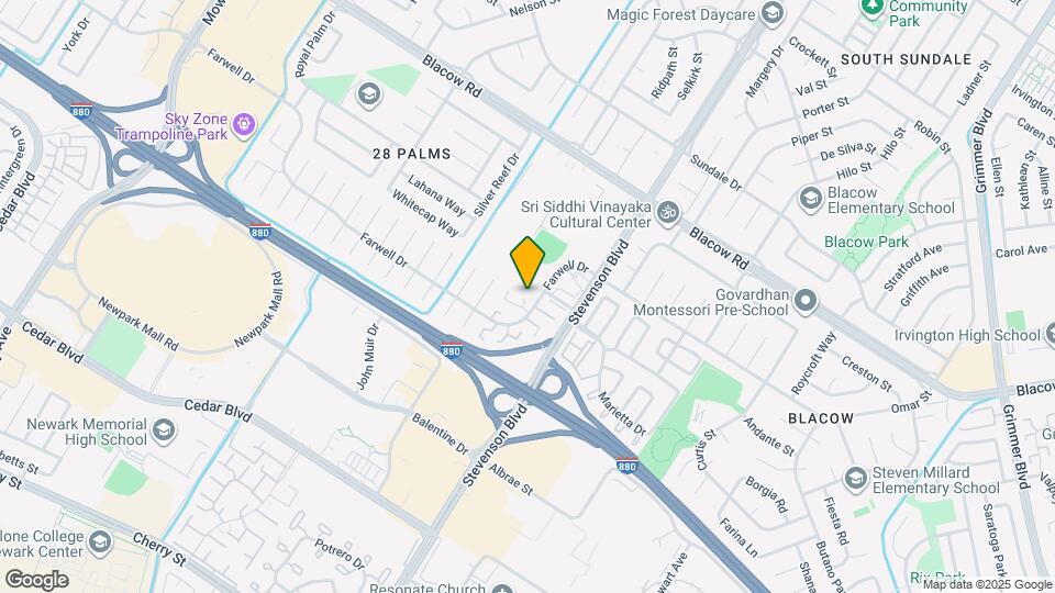 5582 Hemlock Terrace Map and Location Details