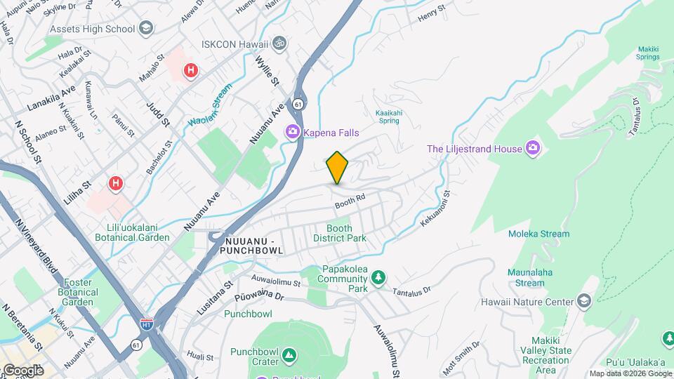 2330 Kaola Way Map and Location Details