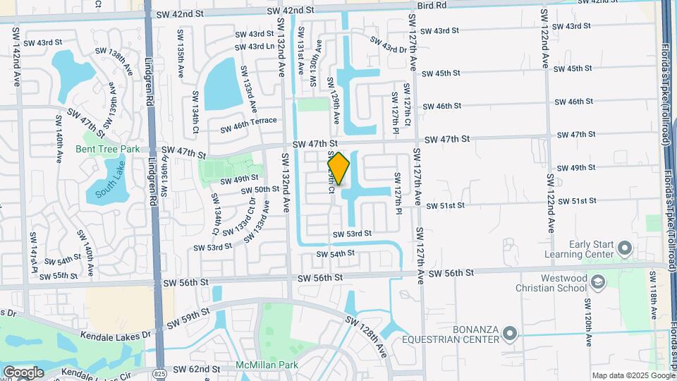 4975 SW 129th Ct Map and Location Details