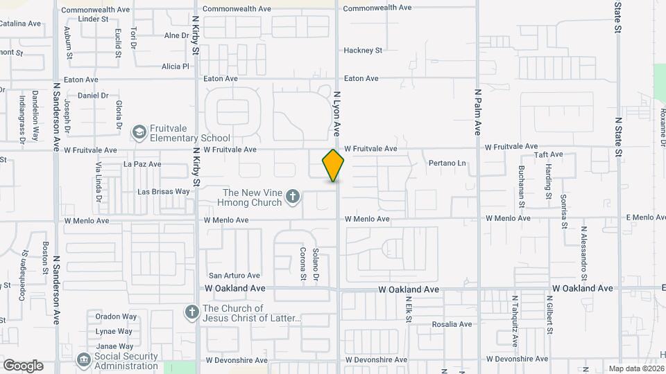 1700 Walden Ln Map and Location Details