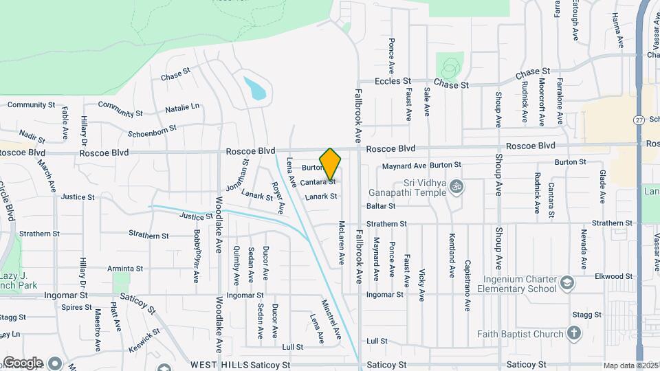 22848 Cantara St, Unit Tabitha Map and Location Details