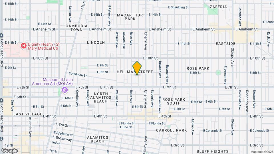 769 Gardenia Ave Mapa y Detalles de la Ubicación
