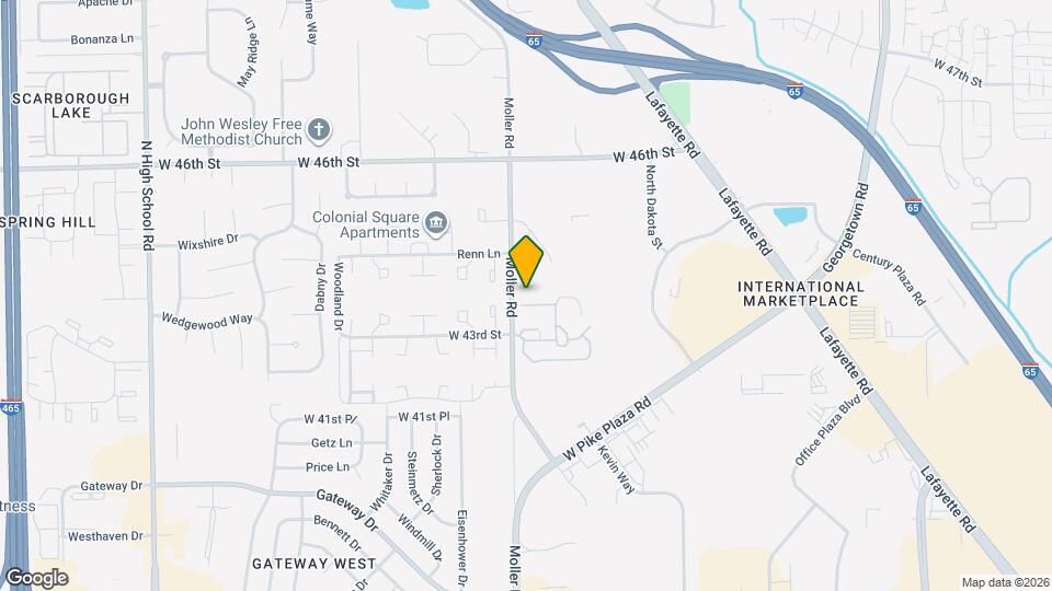 4354 Fullwood Ct Map and Location Details