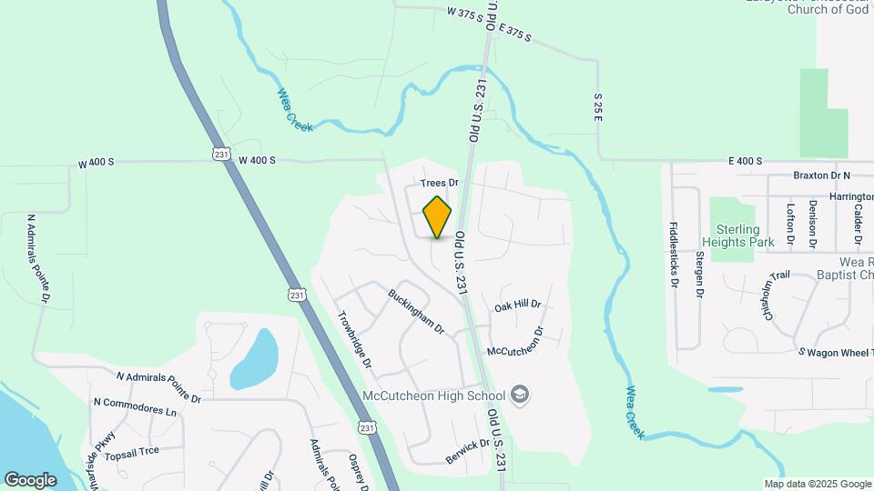 4154 Trees Dr Map and Location Details