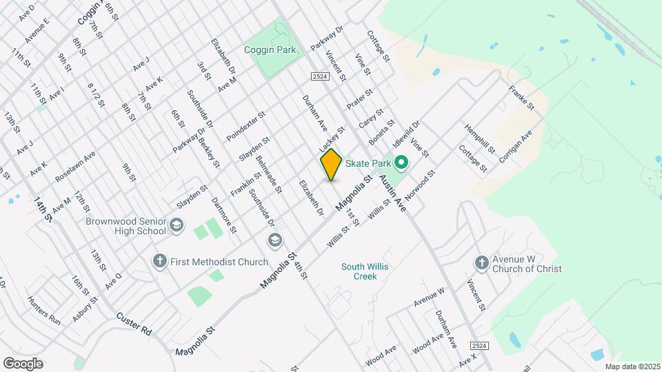 2705 1st St Map and Location Details