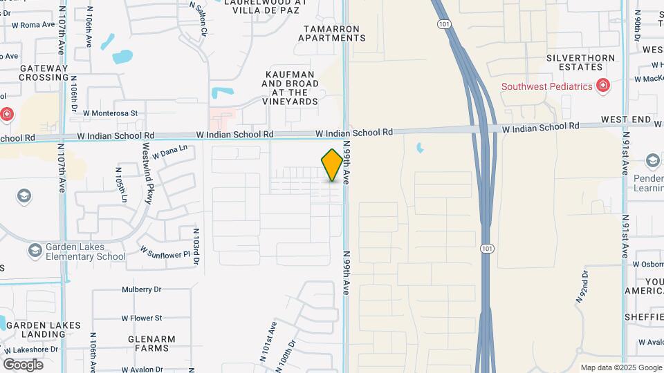 3771 N 99th Dr Map and Location Details