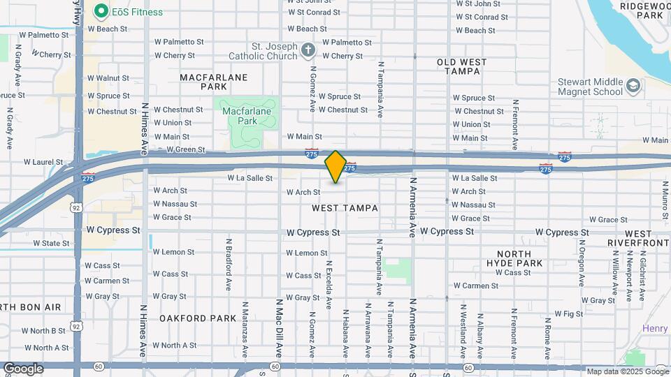 2907 W Arch St Map and Location Details